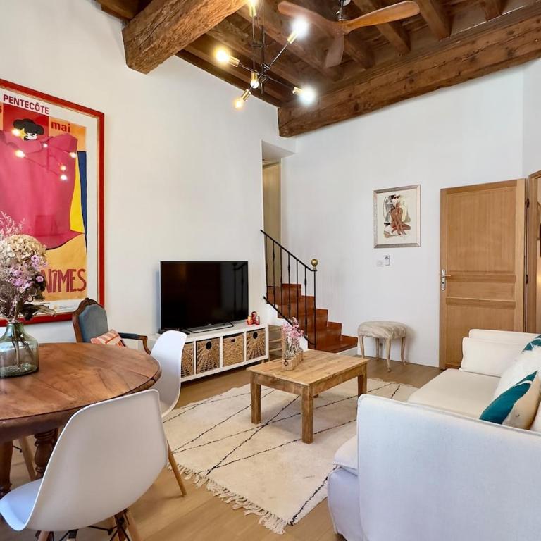 Historic center 3 bedrooms 200 m from Pont d'Avignon - Apartment mit 3 Schlafzimmern - 1
