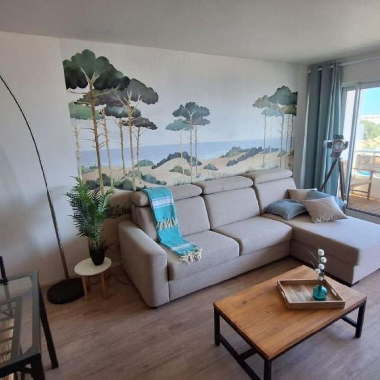 T3 en Première ligne vue bassin, proche commerces - Apartment mit 2 Schlafzimmern - 8