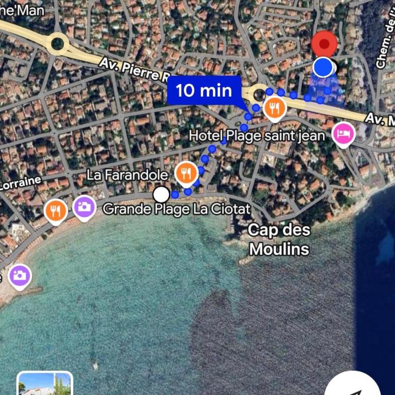 Bas de villa et jardin privatifs - à 10 mins à pieds des plages & parking - Les Bambous - Maison de Vacances 3 Chambres - 6
