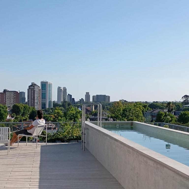 Departamento a estrenar frente al Rio Luján, Tigre - Apartamento de 1 dormitorio - 3