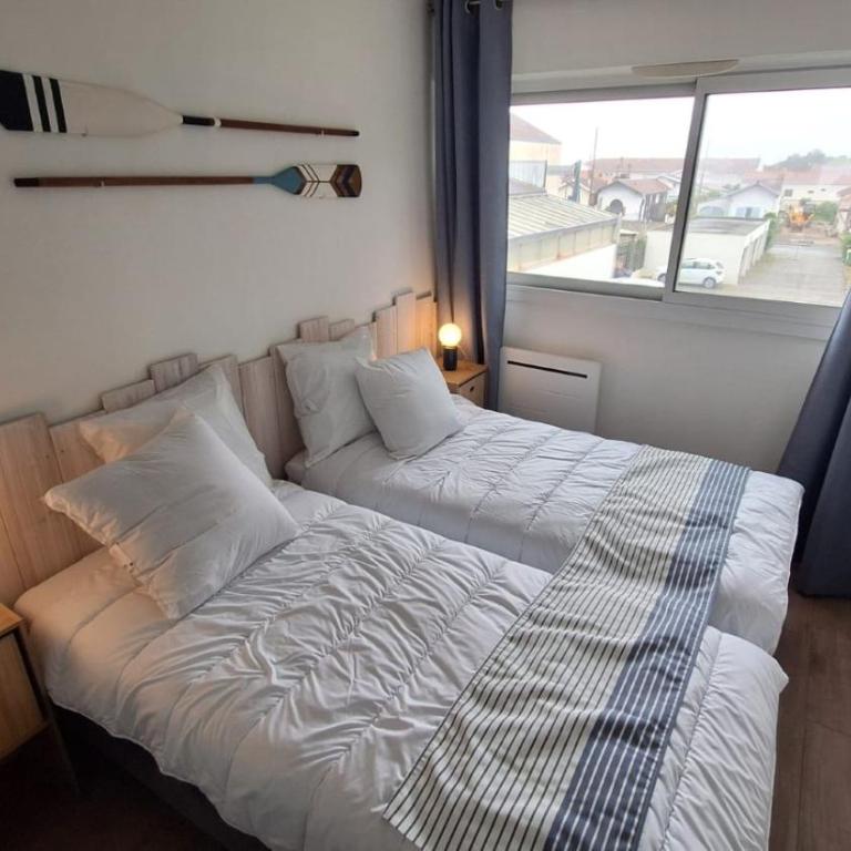 T3 en Première ligne vue bassin, proche commerces - Apartment mit 2 Schlafzimmern - 13