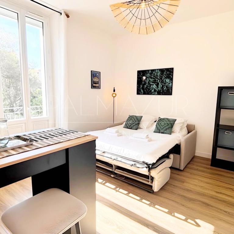 Proche gare, 5 min Plage du Midi, Studio - balcon - Palmazur Vacances - Studio - 12