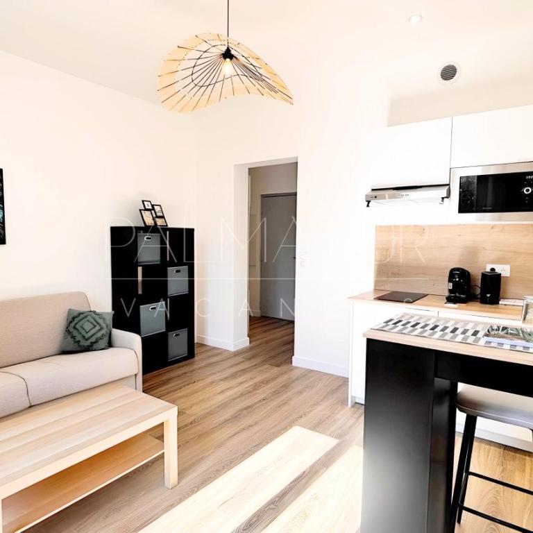 Proche gare, 5 min Plage du Midi, Studio - balcon - Palmazur Vacances - Studio - 10