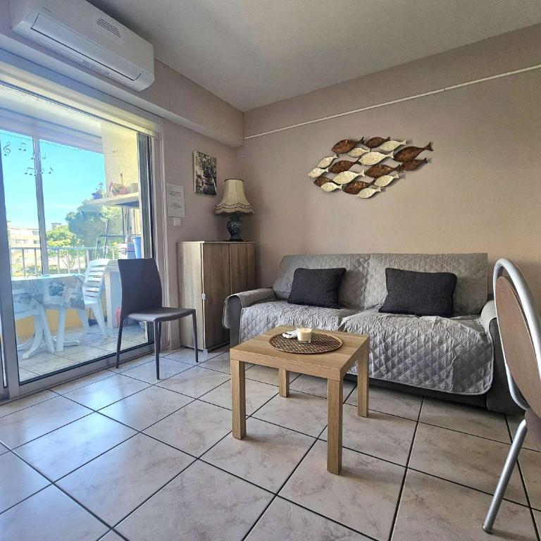 Appartement T2 avec clim, parking et wifi - Balaruc-les-Bains - Appartement 1 Chambre - 2