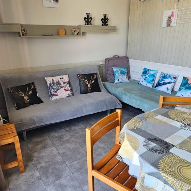 Studio lumineux et cosy avec vue montagne 7è étage - Appartement 2 Chambres - 6