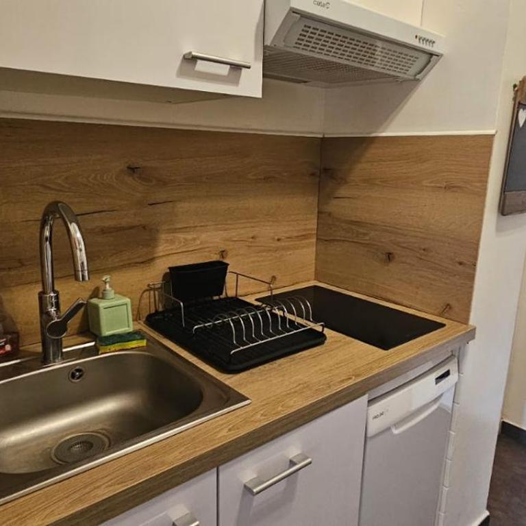 Studio lumineux et cosy avec vue montagne 7è étage - Appartement 2 Chambres - 19