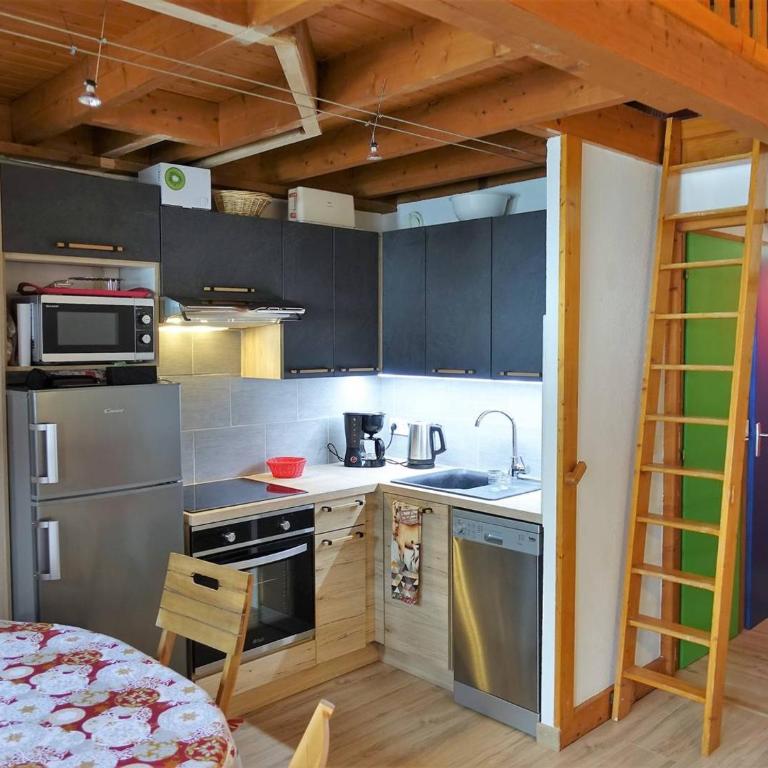 Duplex 4/5 pers., centre Arêches-Beaufort, piscine, proche commerces et pistes - Studio - 6