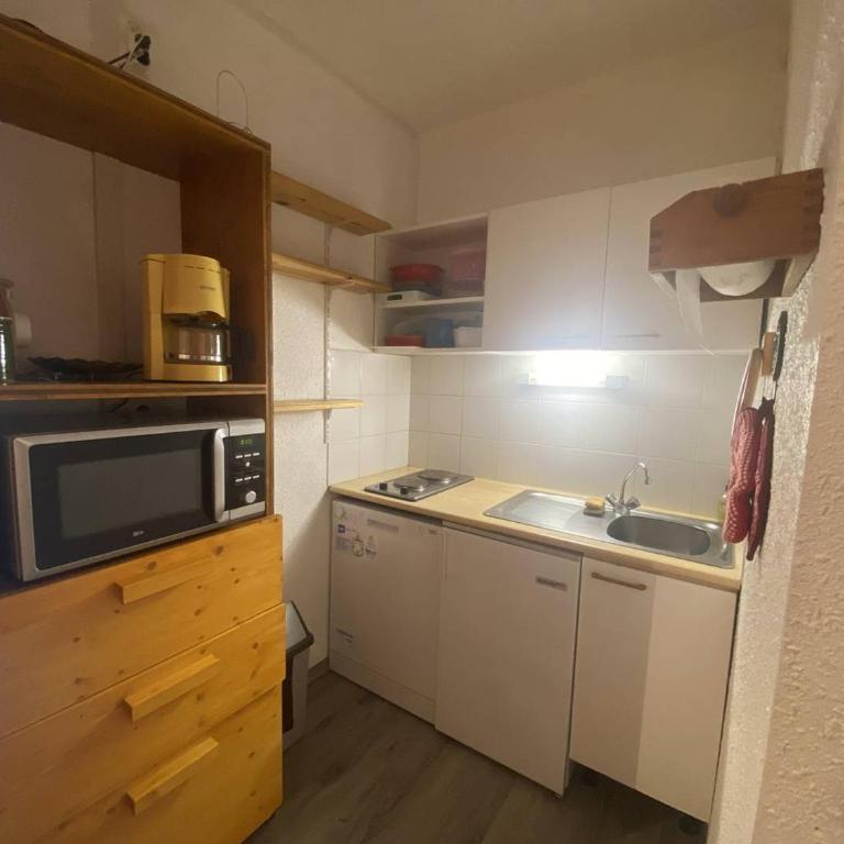 Appartement rénové cosy avec piscine, pour 4 personnes, proche des pistes et du village. - Appartement 1 Chambre - 7