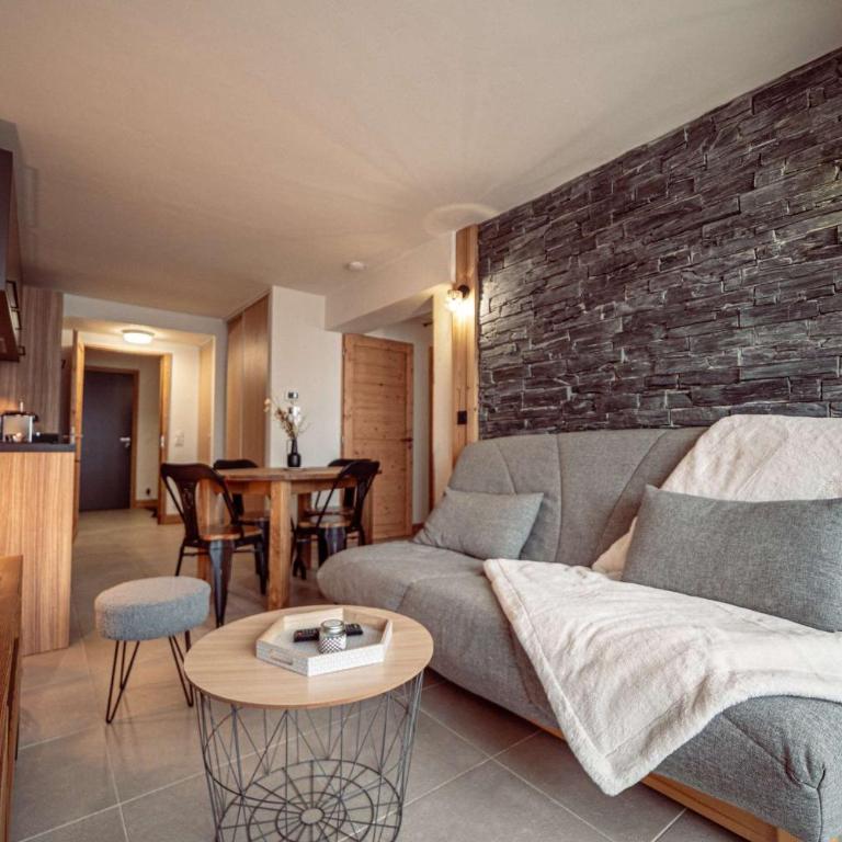 Alpine Loft - Plagne Centre - 6 personnes - Appartement Familial 1 Chambre - 2