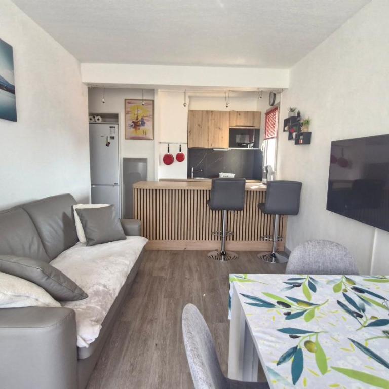 RESIDENCE DE LA PLAGE Appart à 2 pas de la plage et du marché - One-Bedroom Apartment - 9