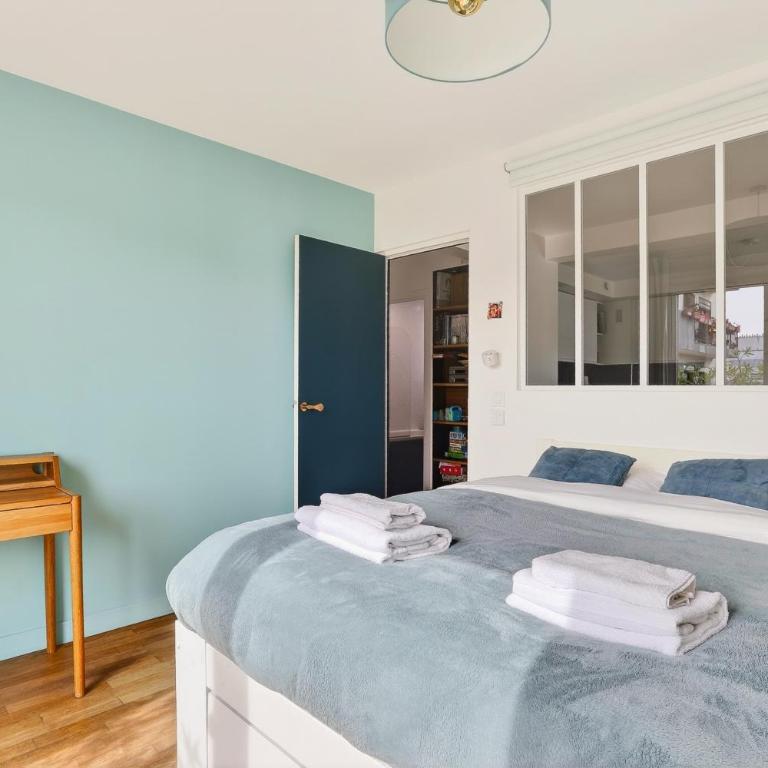 Bright & Quiet 3BR with Balconies in Paris 11th - Apartamento de 3 dormitorios - 5