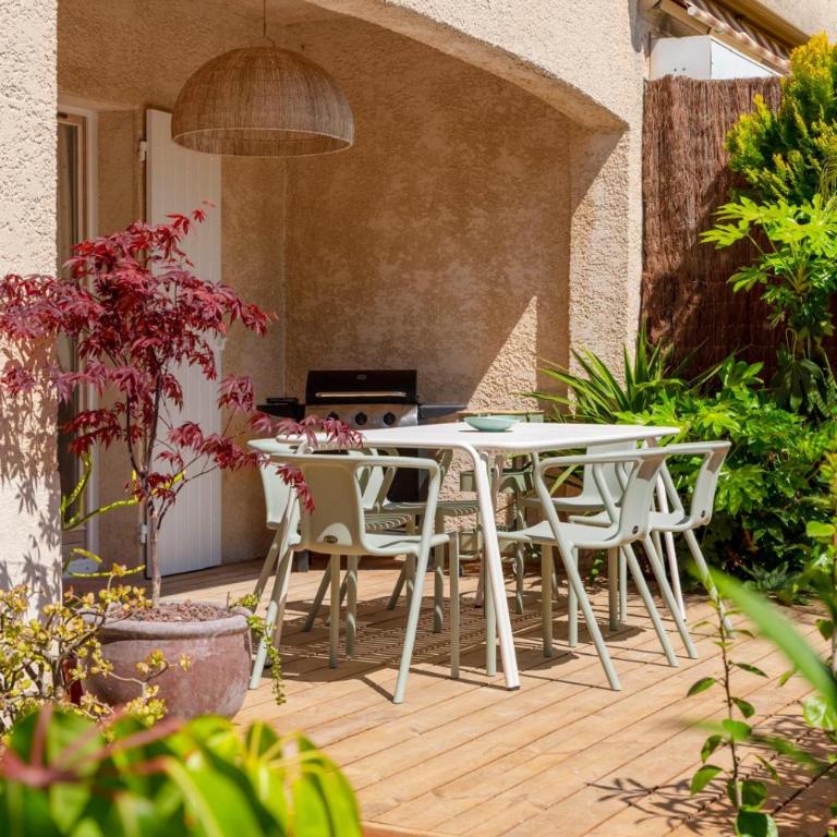 T2 Haut de gamme avec jardin privé - 50m du port Miramar - Apartamento de 1 dormitorio - 4