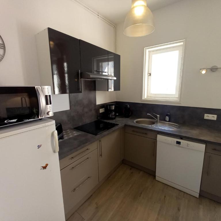 Royan - VUE MAGIQUE pour cet APPARTEMENT au 1er étage - Résidence du Golf - Apartamento de 1 dormitorio con vistas al mar - 6