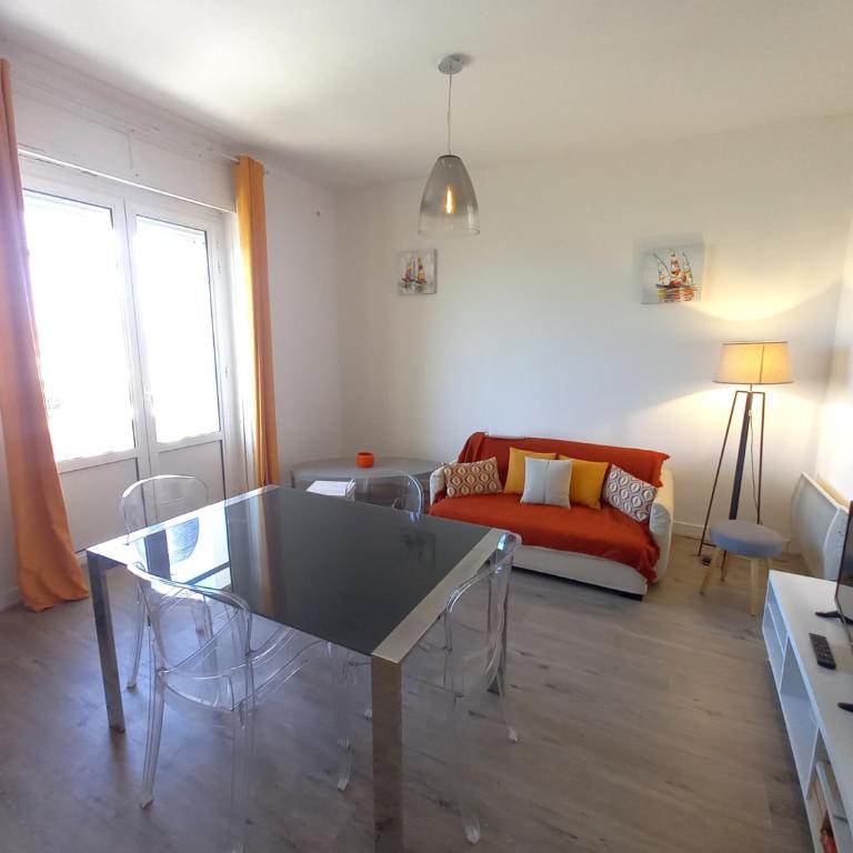 Royan - VUE MAGIQUE pour cet APPARTEMENT au 1er étage - Résidence du Golf - Apartamento de 1 dormitorio con vistas al mar - 4