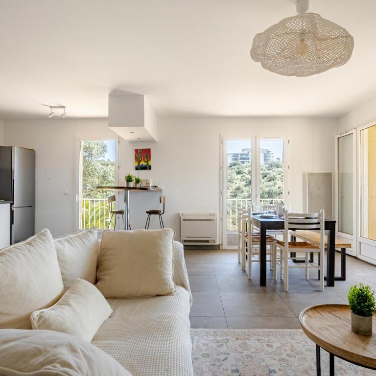 Vue panoramique - résidence calme - St Raphaël - Apartment mit 3 Schlafzimmern und Aussicht - 4