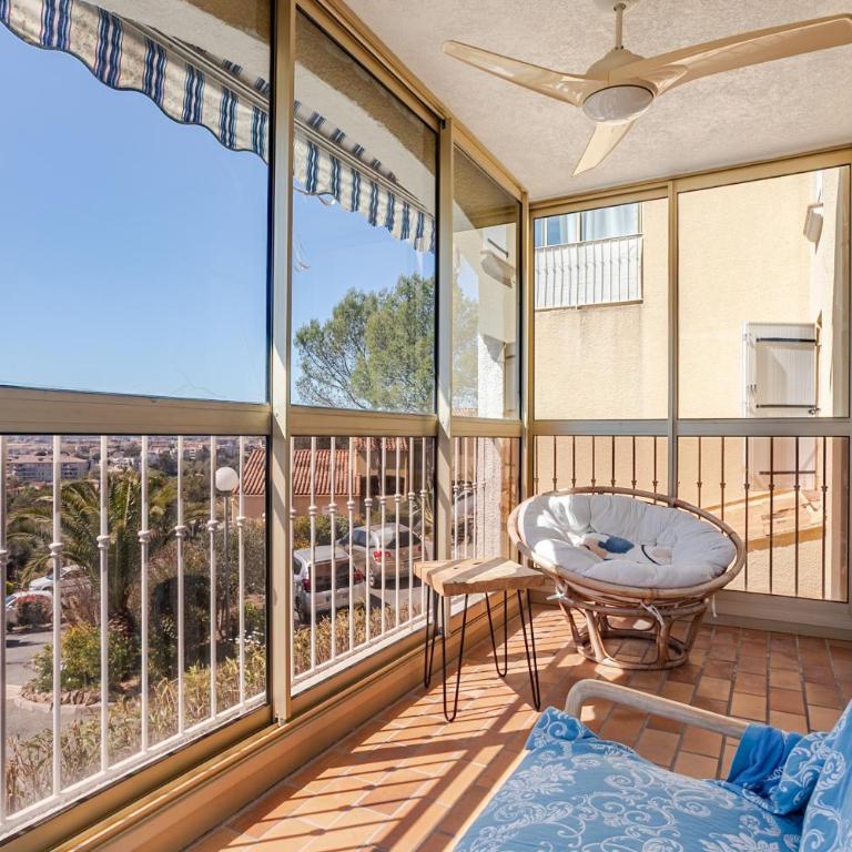 Vue panoramique - résidence calme - St Raphaël - Apartment mit 3 Schlafzimmern und Aussicht - 3