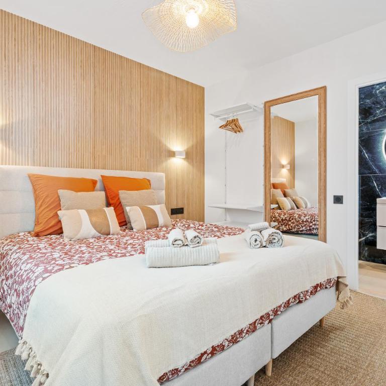 Nice Renting - PROMENADE - Luxury Loft Sea View Balcony Top Floor - Appartement 3 Chambres - Vue sur Mer - 12