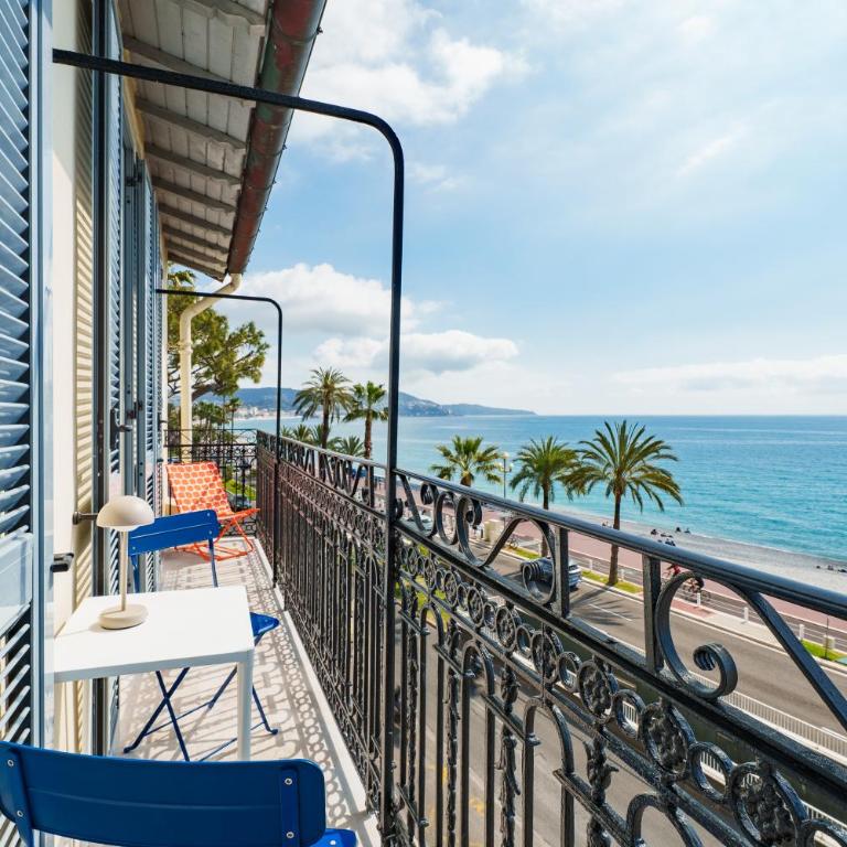 Nice Renting - PROMENADE - Luxury Loft Sea View Balcony Top Floor - Appartement 3 Chambres - Vue sur Mer - 6