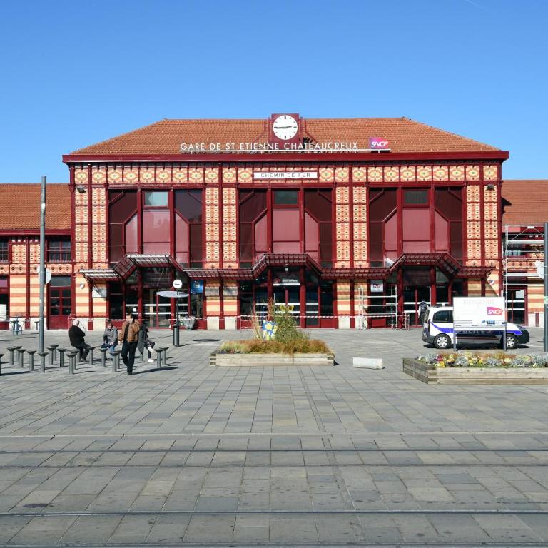 L'Escale Gare Châteaucreux avec Garage - Apartamento de 2 dormitorios con balcón - 15