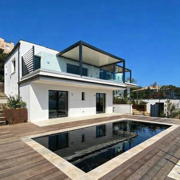 Villa neuve contemporaine vue mer imprenable - Villa avec Piscine Privée - 1