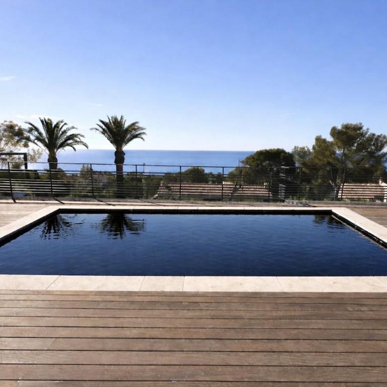 Villa neuve contemporaine vue mer imprenable - Villa avec Piscine Privée - 9