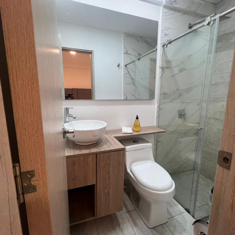 Hotel Downtown WD-conexión Corferias, Embajada EEUU y G12 - Habitación Deluxe - 1 cama grande - 2