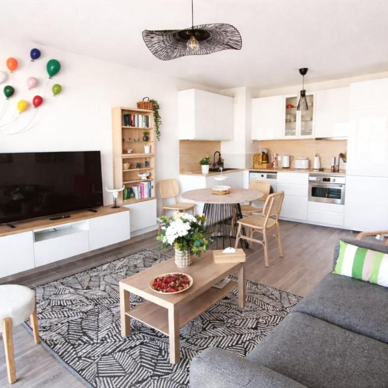 Appartement classé 3 étoiles à 150m de la plage - Appartamento con 1 Camera da Letto, Balcone e Vista Mare - 2