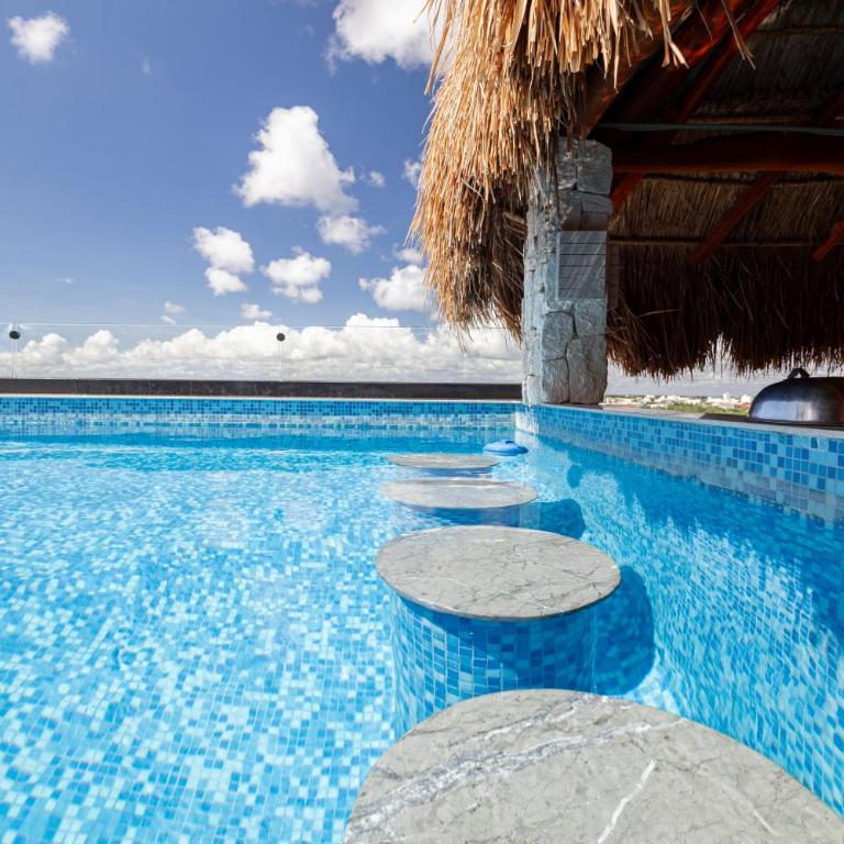 Infinity Pool Rooftop Luxury Studio Aldea Zama - Apartamento de 2 dormitorios - 19