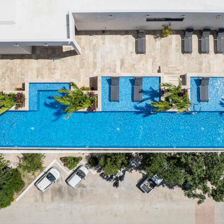 Infinity Pool Rooftop Luxury Studio Aldea Zama - Apartamento de 2 dormitorios - 20