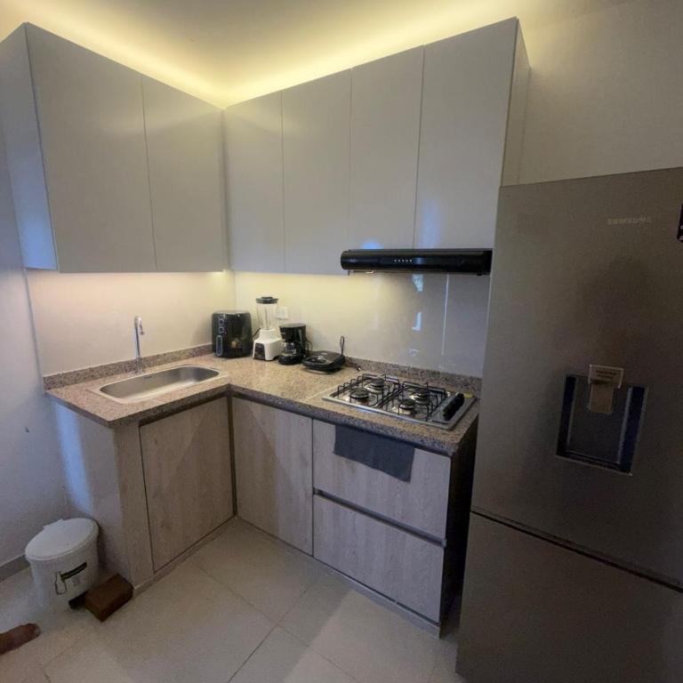 aparta estudio con acabados de lujo - One-Bedroom Apartment - 4