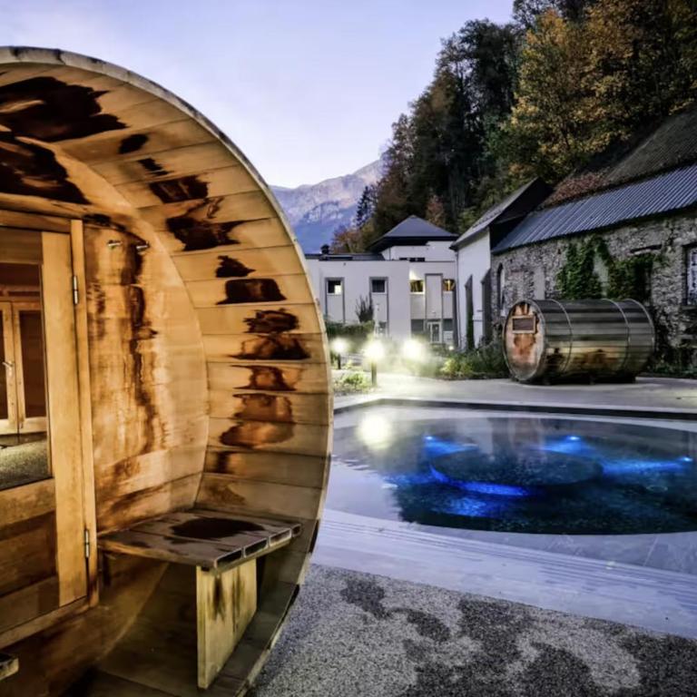 Panorama Mont-Blanc - grande terrasse, linge de maison, wifi, parking privé, cuisine équipée - 2 personnes - Chambre Double - Vue sur Montagne - 19