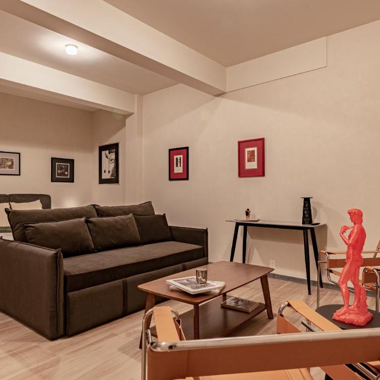 Elegant & Comfort Loft in Centro CDMX casaXúla - One-Bedroom Apartment - 1