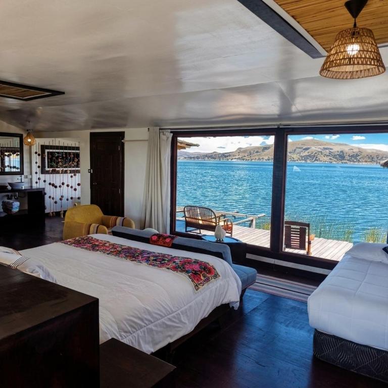Uros Killa Lodge - Suite with Lake View - 6