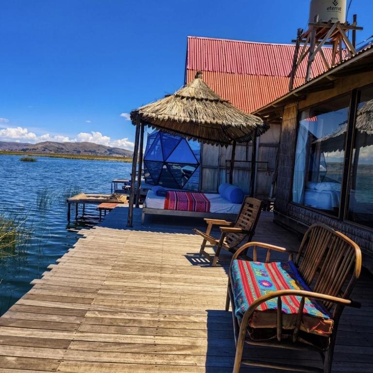 Uros Killa Lodge - Suite with Lake View - 8