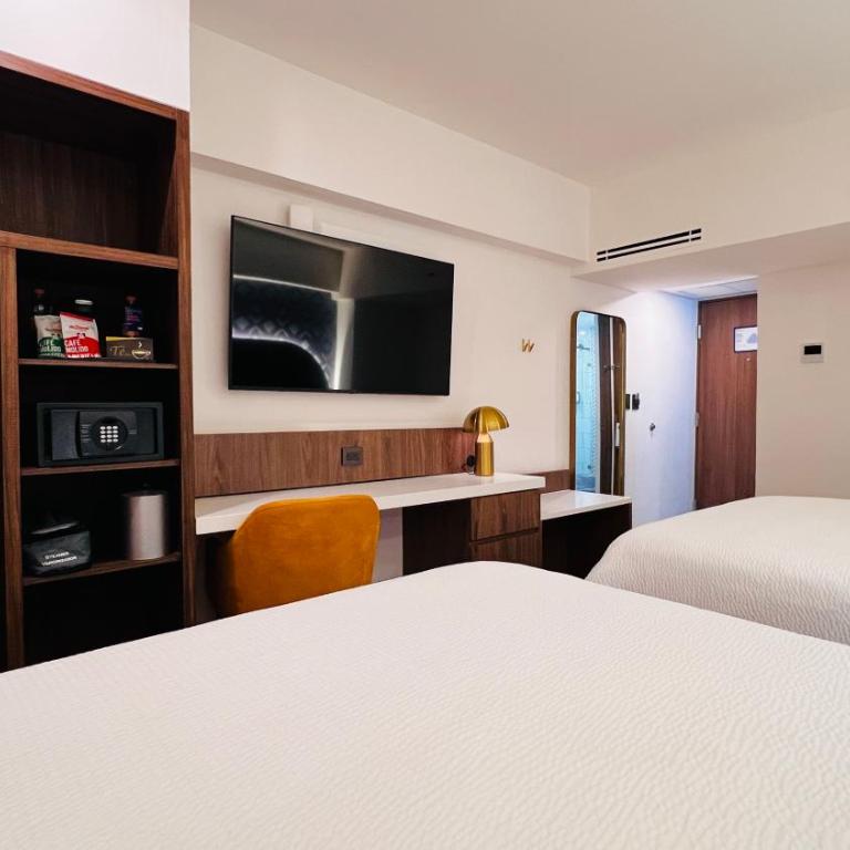 Holiday Inn Express Ciudad de Mexico Condesa by IHG - Habitación Doble con cama grande con vistas a la ciudad - 4
