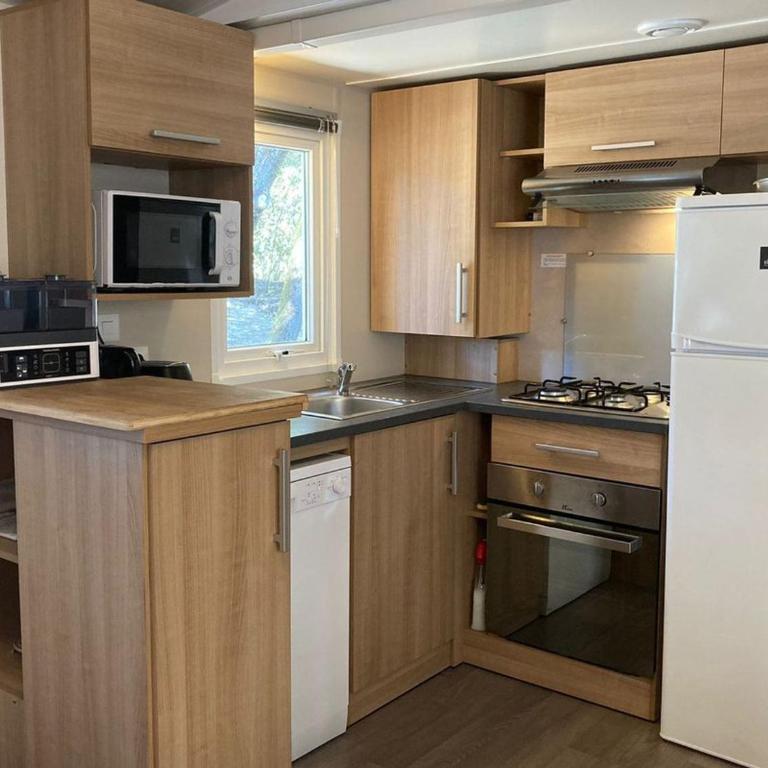 Mobil home, clim, animaux OK - 6 pers. - API-1-52-2248 - Mobilheim - 3