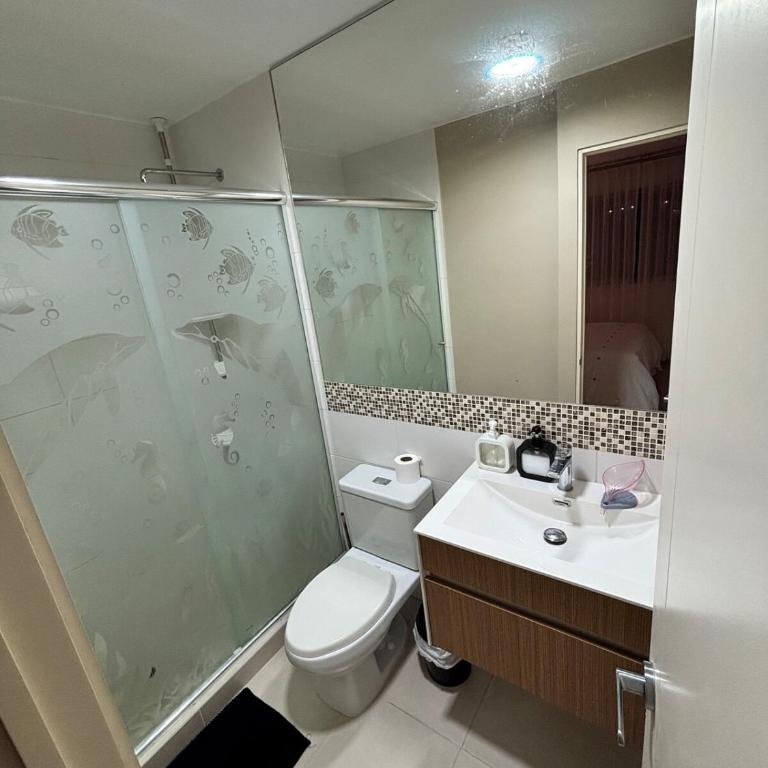 Depa familiar con vista al mar - Balcón piscina y cochera - Apartamento de 2 dormitorios con balcón y vistas al mar - 36