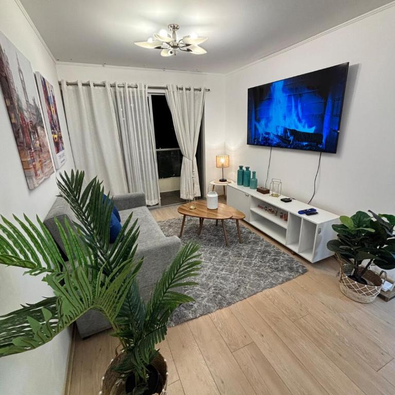 Depa familiar con vista al mar - Balcón piscina y cochera - Apartamento de 2 dormitorios con balcón y vistas al mar - 38