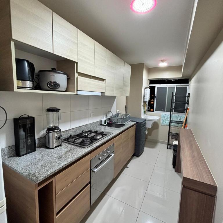 Depa familiar con vista al mar - Balcón piscina y cochera - Apartamento de 2 dormitorios con balcón y vistas al mar - 46