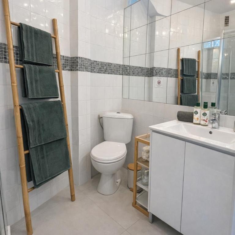 Le Cocon Azur - Studio 2P, Terrasse, AC, Plage - Studio - Vue sur Mer - 4