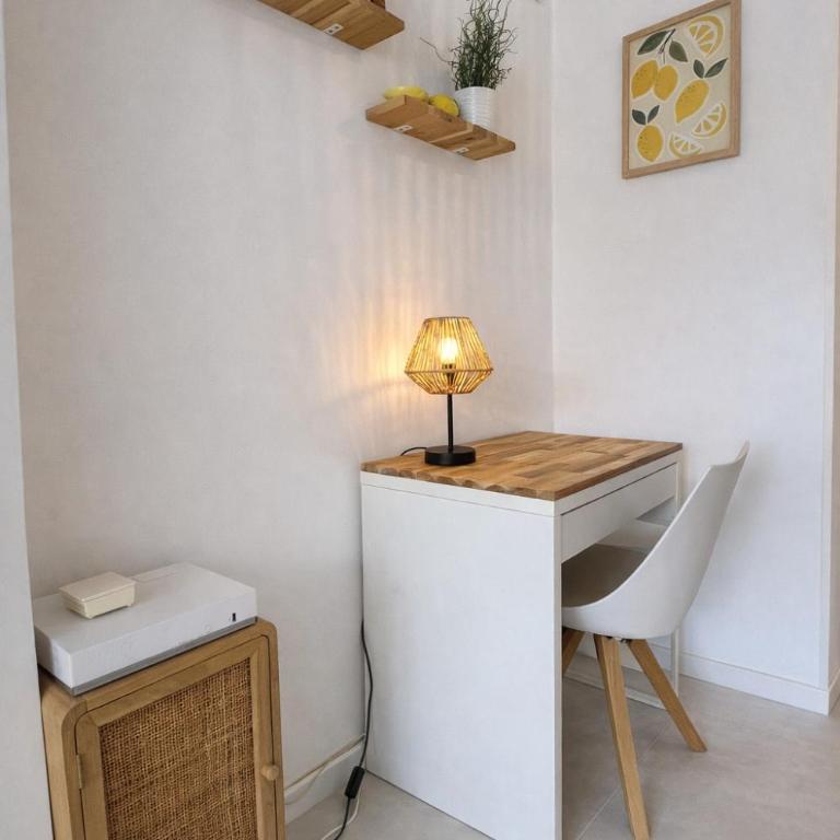 Le Cocon Azur - Studio 2P, Terrasse, AC, Plage - Studio - Vue sur Mer - 21