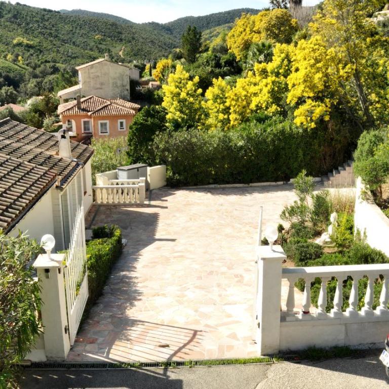 Chambre avec piscine, jacuzzi, vue mer et montagne, plage à pied - Chambre Double avec Terrasse - 10