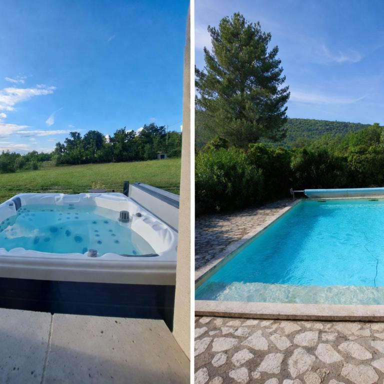 Gîte de charme SPA privatif, Piscine L'oustau di Tonin - Maison 1 Chambre - 1