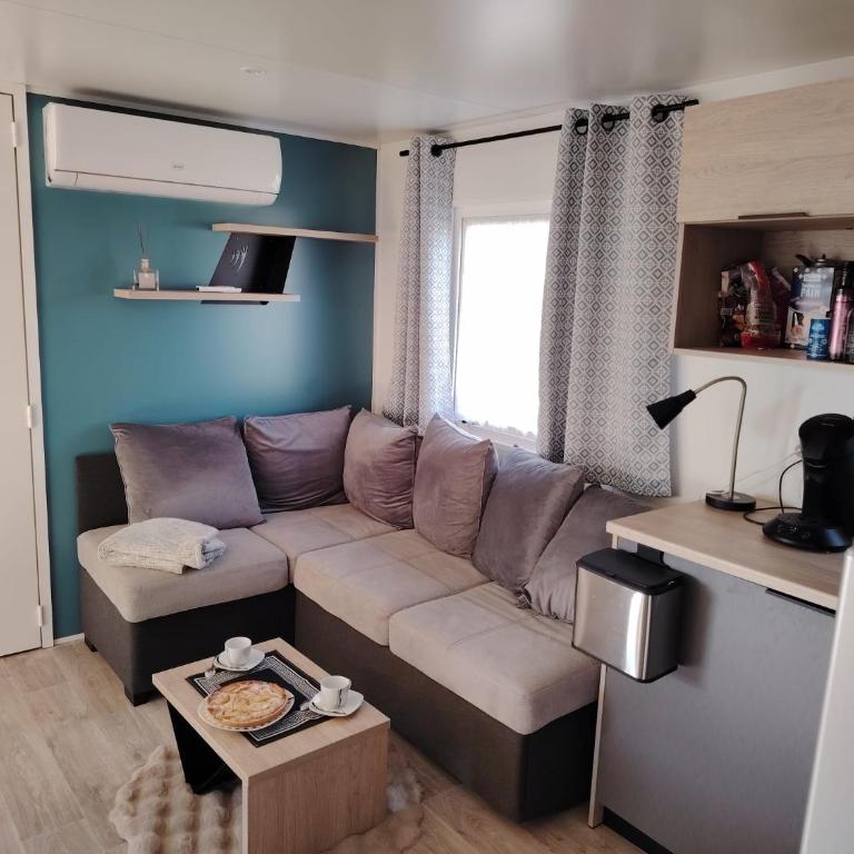 MOBIL-HOME "B30" tout confort avec piscine & lave-linge gratuit - Appartement 3 Chambres - 16