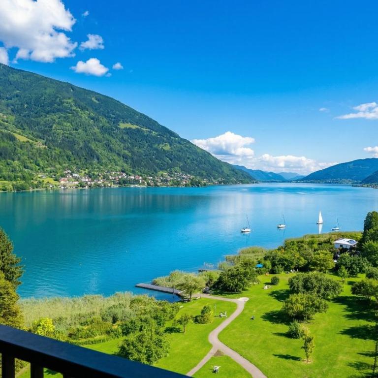 LB1 Seeblick Appartement Haus Landskron mit direktem Seezugang am Ossiachersee - Apartment mit Seeblick - 29
