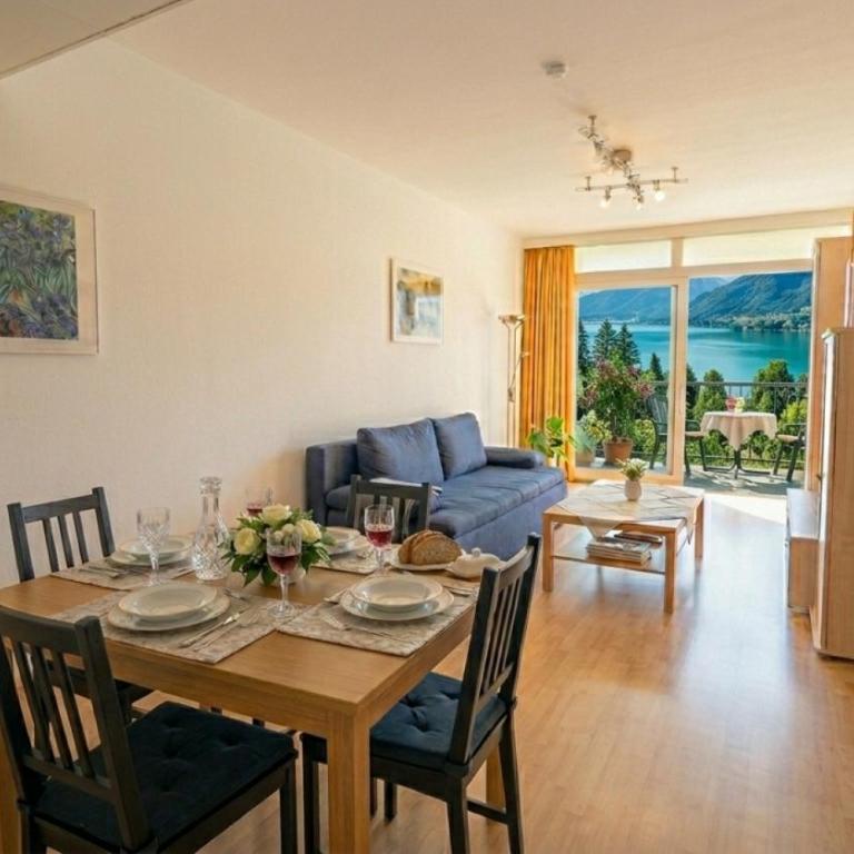 LB1 Seeblick Appartement Haus Landskron mit direktem Seezugang am Ossiachersee - Apartment mit Seeblick - 1