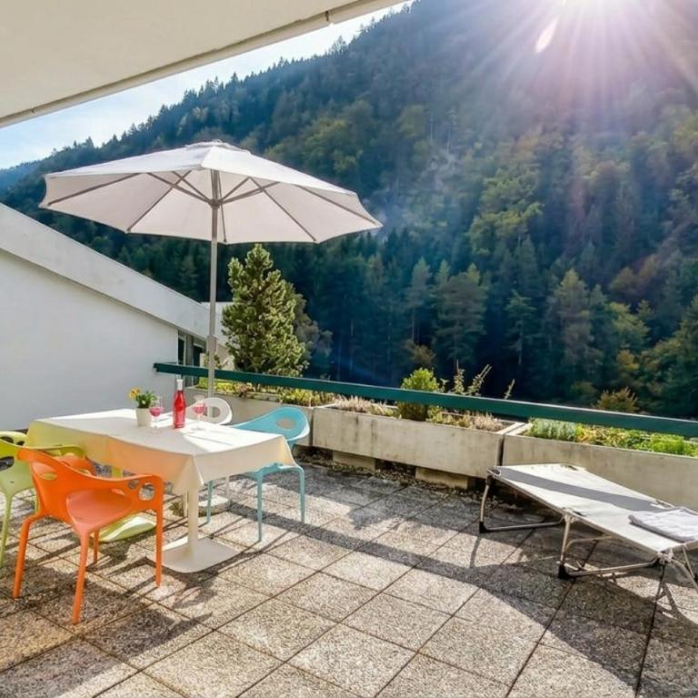 LB2 Seeappartement Haus Landskron mit direktem Seezugang am Ossiachersee - Apartment mit Terrasse - 8