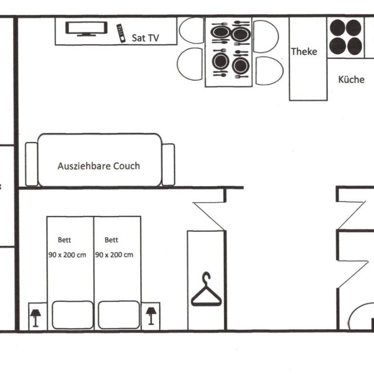 LB2 Seeappartement Haus Landskron mit direktem Seezugang am Ossiachersee - Apartment mit Terrasse - 14