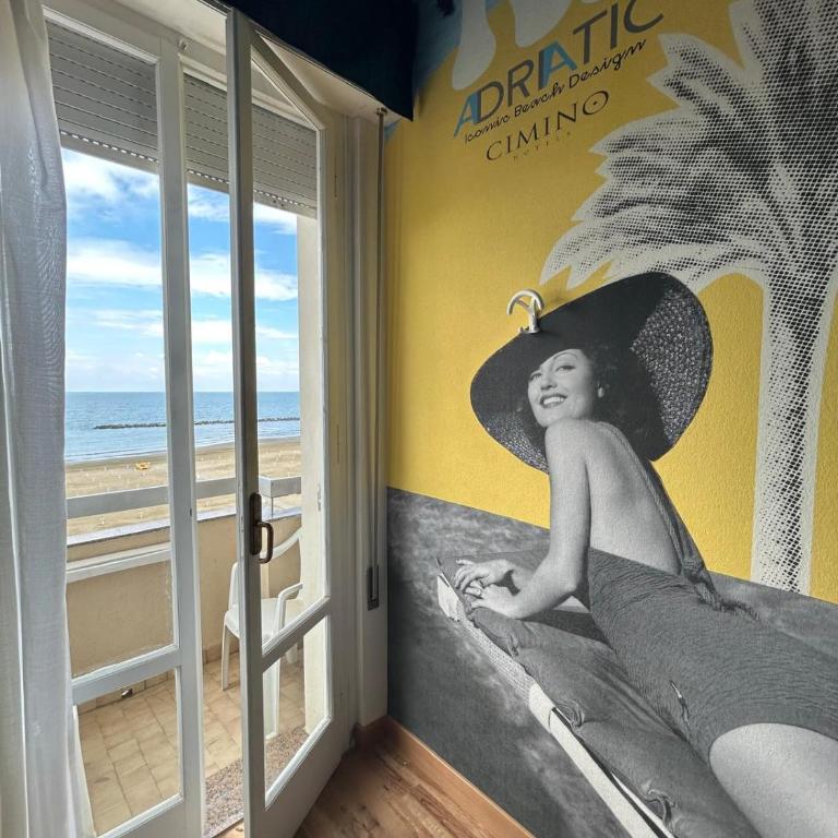 Hotel Adriatica sul Mare - Camera Matrimoniale/Doppia con Letti Singoli con Vista Mare - 20