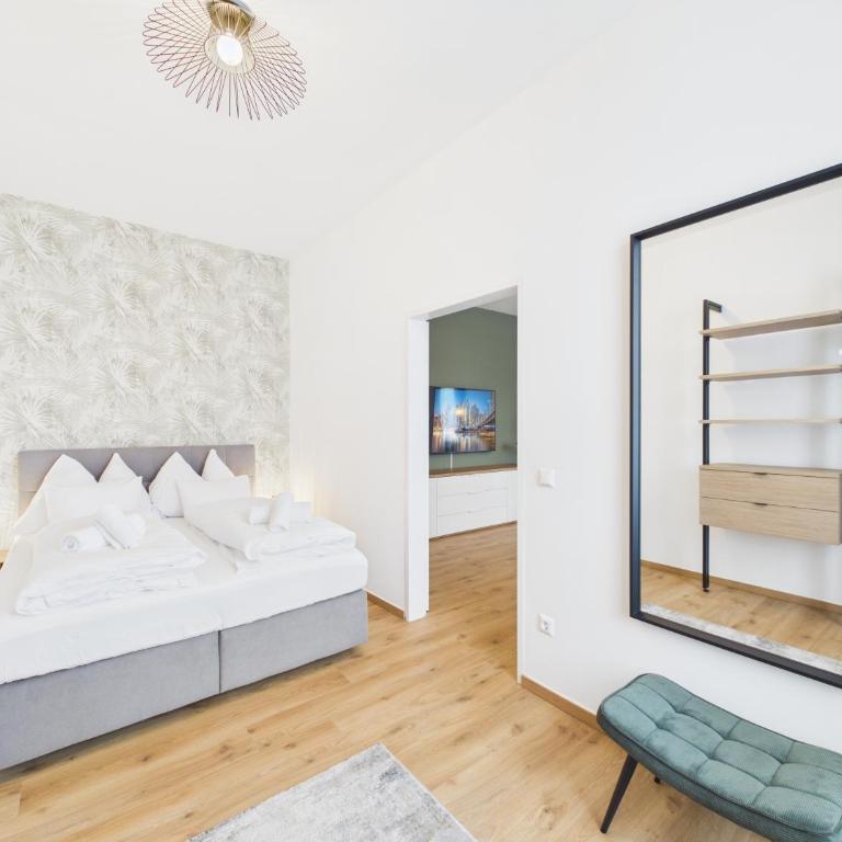 Chillach 2 - Modern City Apartment in Villach - Apartment mit 1 Schlafzimmer und Bergblick - Erdgeschoss - 6